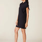 Slub Snap Dress by ANTHEM the label in Black