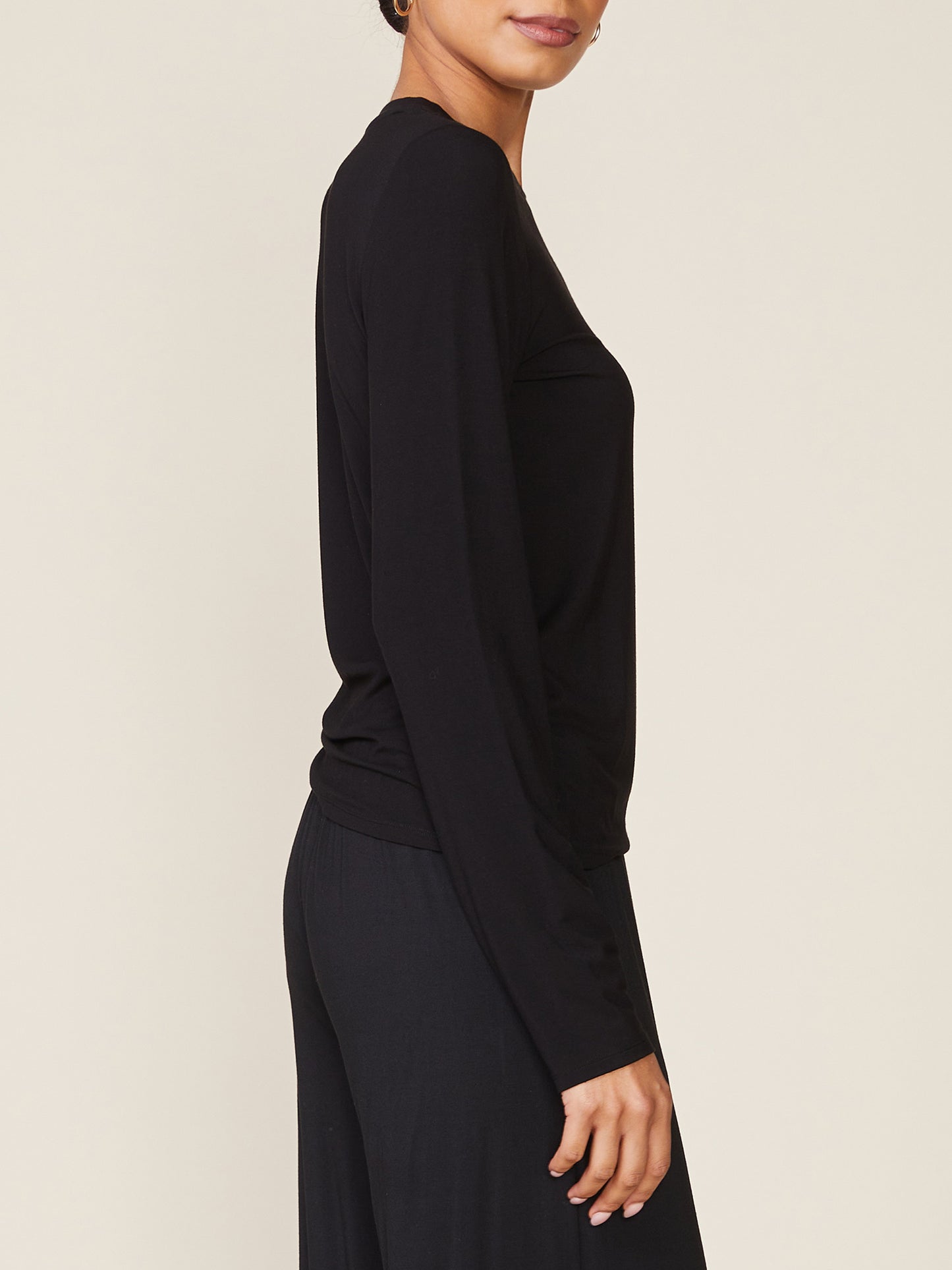 Long Sleeve Legendary Tee by ANTHEM the label in Black