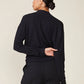 Legendary Wrap Top by ANTHEM the label in Black