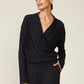 Legendary Wrap Top by ANTHEM the label in Black