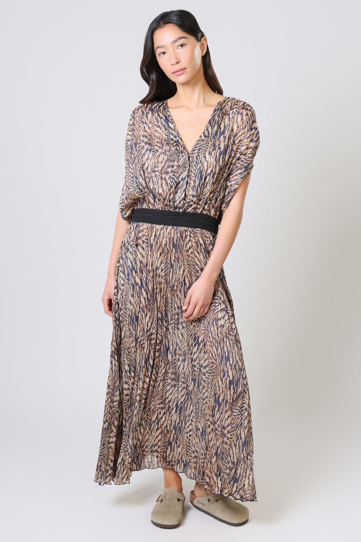 Hera Dress by Traffic People in Navy