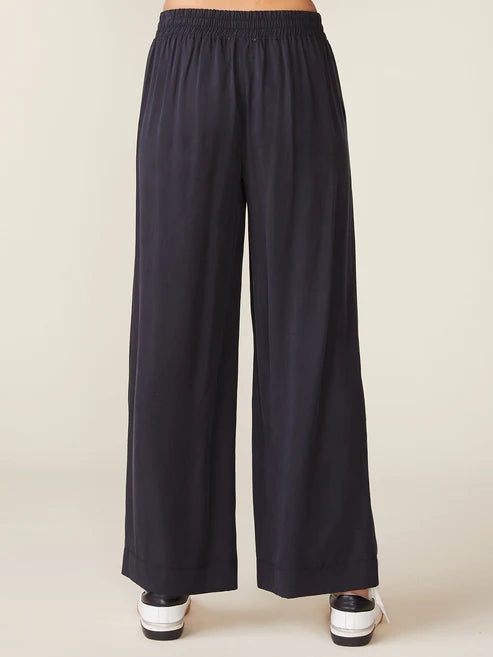 Seamed front Tencel Pant by ANTHEM the label in Black