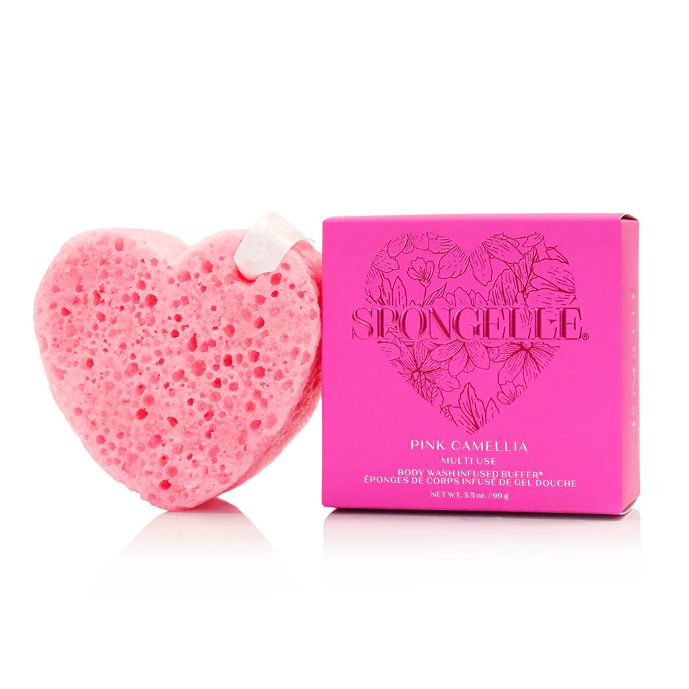 Heart Body Wash Infused Buffer by Spongelle