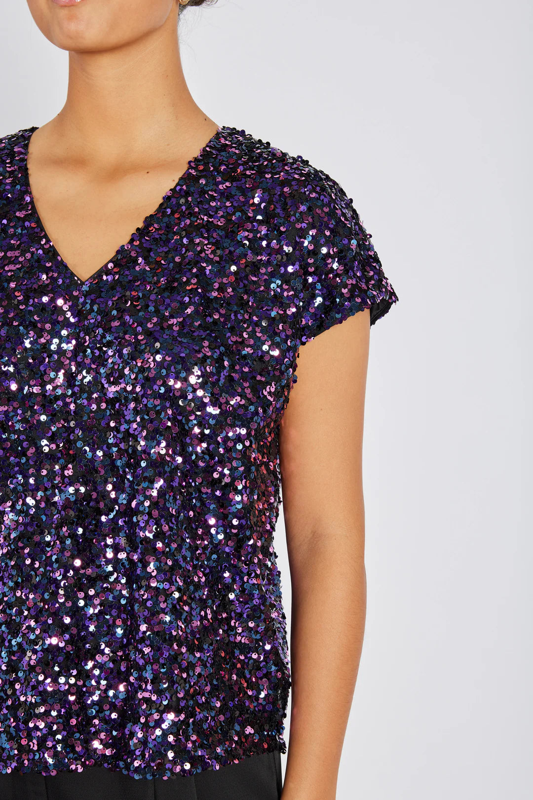 Aurea Marlee Blouse by Bruun's Bazaar in Aubergine