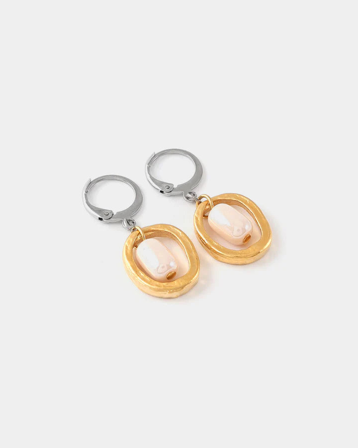 Dragea Earring by Anne-Marie Chagnon in Peony