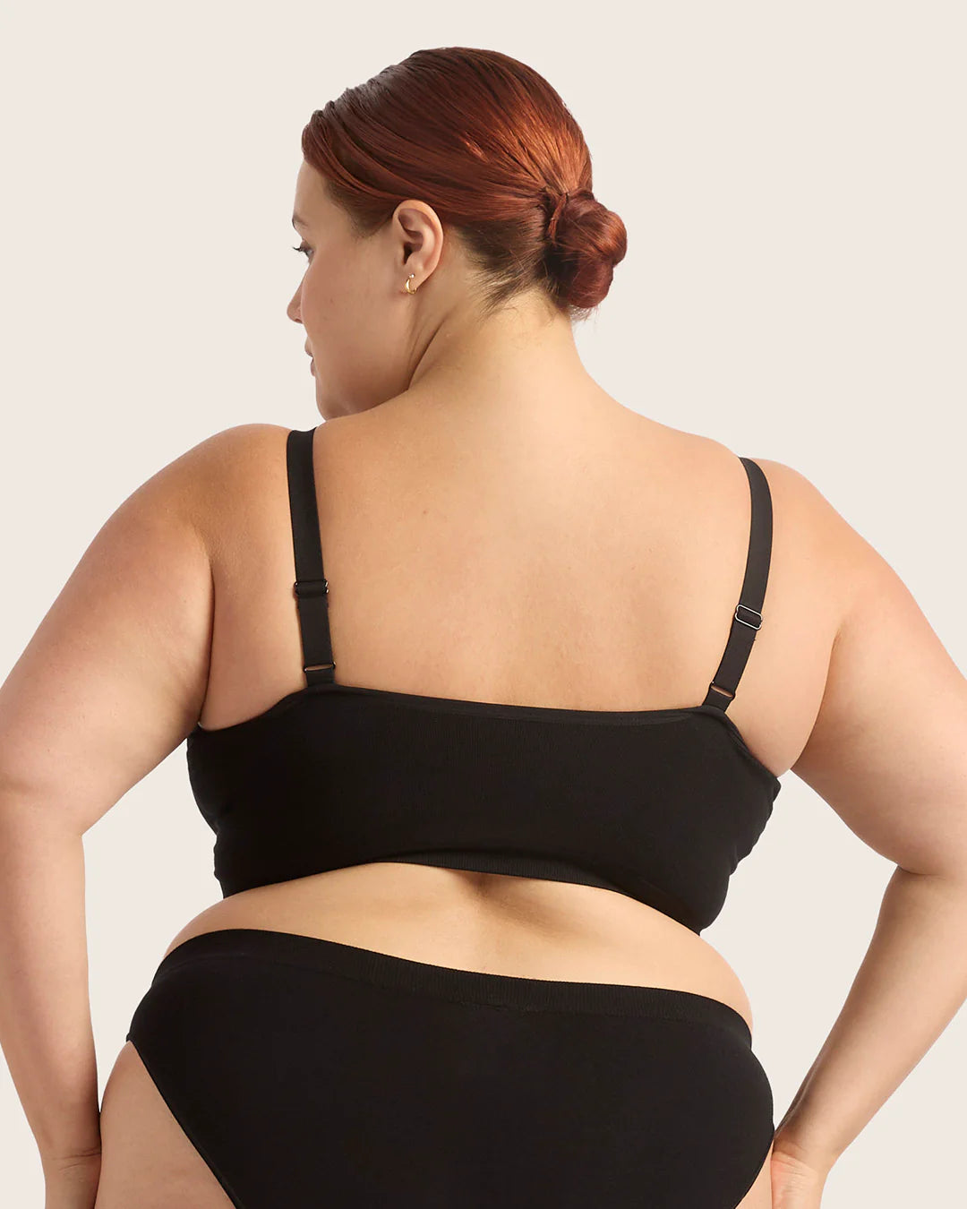 Full Bust Wireless Bra by Boody in Black