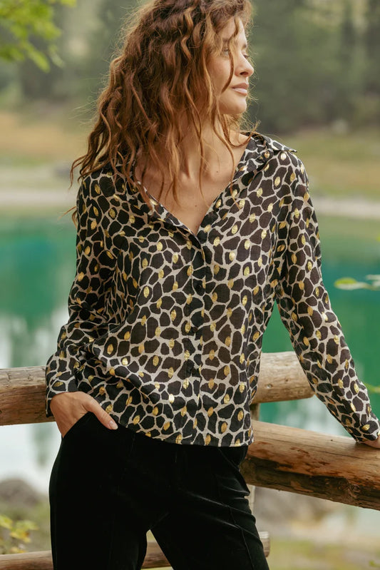 Peek Shirt by Traffic People in Black