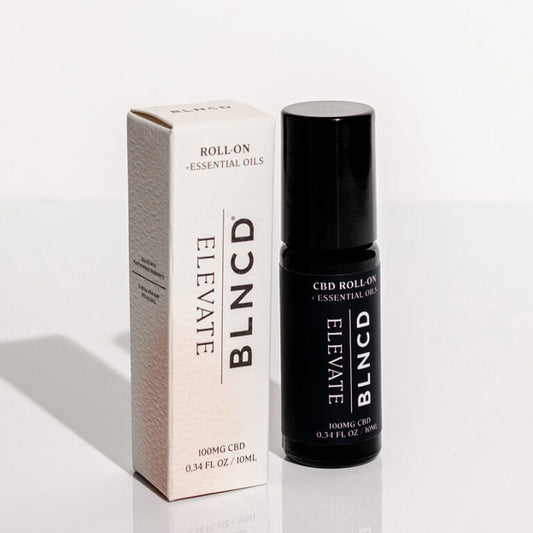 Elevate – Aromatherapy + CBD Roll-On, 10ML, by BLNCD Naturals