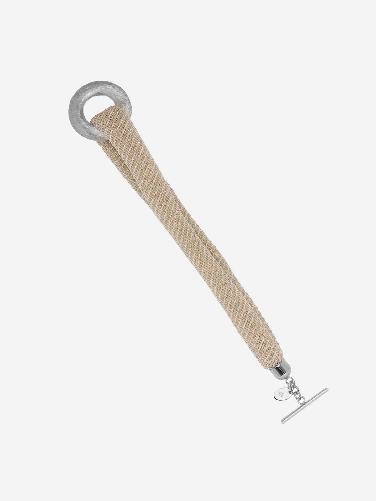 Monika Bracelet by Maison Lurex in Silver