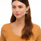 August Cay Large Fan Earring by Brackish in Gold