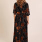 Burnout Millie Dress by Traffic People in Black