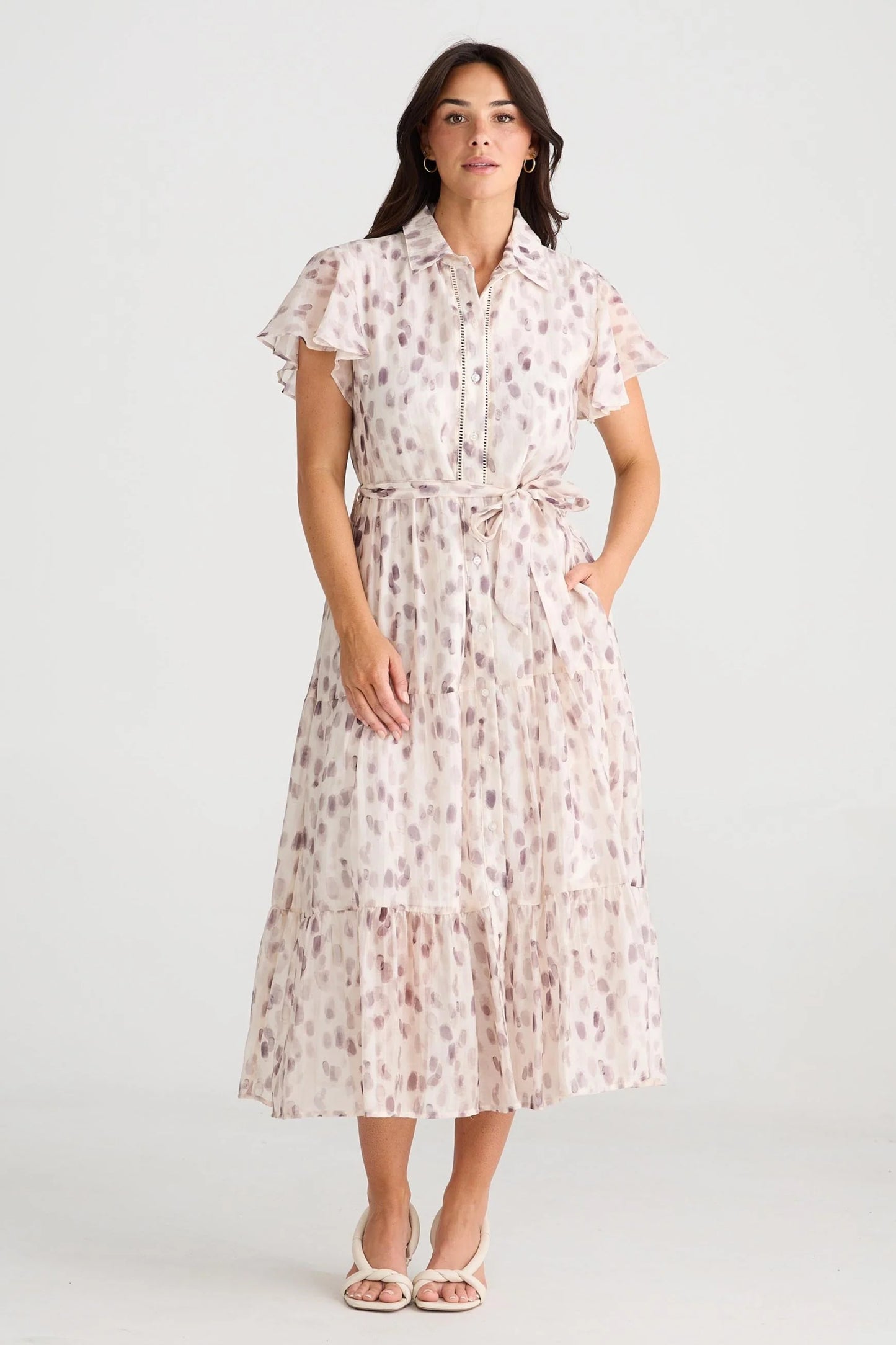 Alice Short Sleeve Dress by Brave & True in Watermark