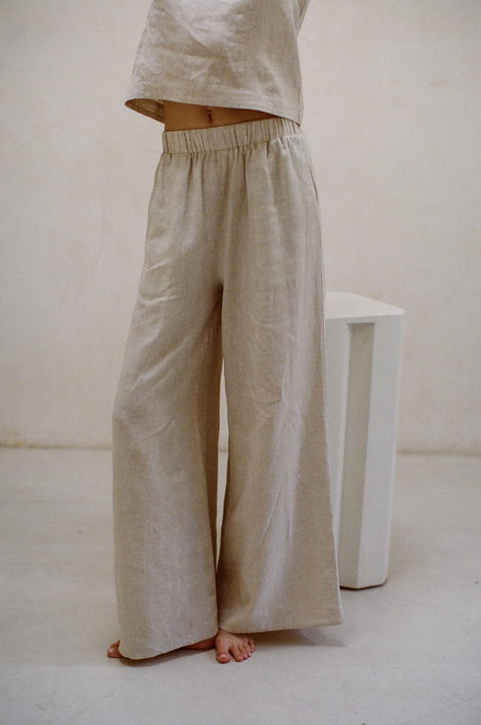 The Emerie Pants by A.Ren in Linen