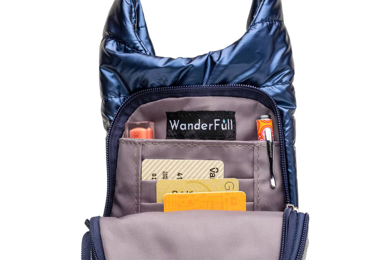 Shiny Hydrobag by WanderFull in Navy Blue