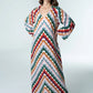 Milani Maxi Dress by Briton Court in Groovy Grove