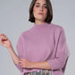 Sophia Sweater by Briton Court in Mauve