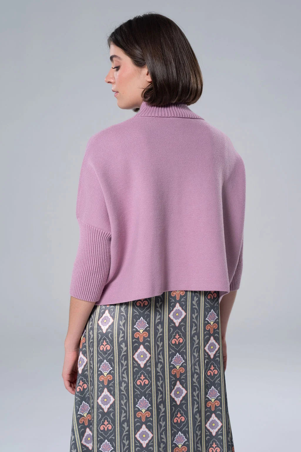 Sophia Sweater by Briton Court in Mauve