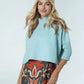Sophia Sweater by Briton Court in Sea Glass
