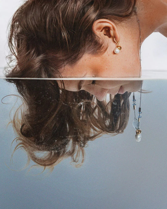 Fomes Earring by Anne-Marie Chagnon in Gold