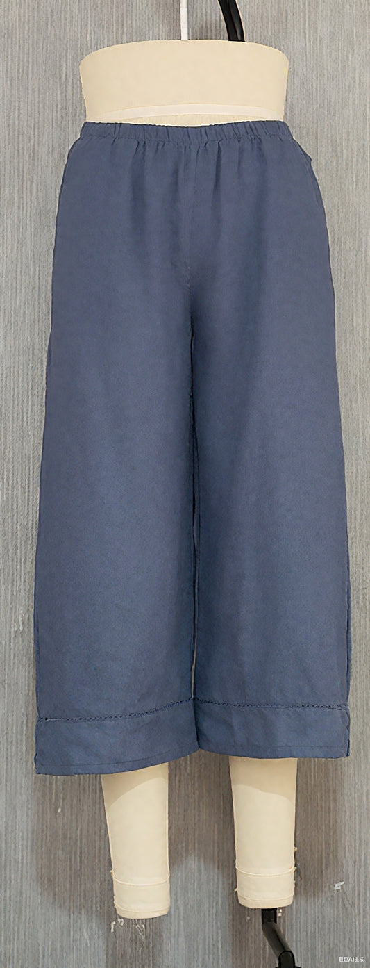 C Pant with Lace by Kleen in Twilight