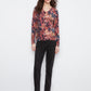 Long Sleeve Drop Shoulder Top by Charlie B in Passion