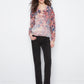 Long Sleeve Drop Shoulder Top by Charlie B in Passion