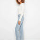 Charlotte Straight Leg Jeans by Charlie B in Light Blue