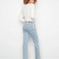 Charlotte Straight Leg Jeans by Charlie B in Light Blue