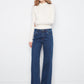 Chloe Wide Leg Jeans by Charlie B in Indigo