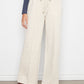 Wide Leg Pin Tuck Pants by Charlie B in Cookies and Cream
