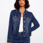 Stretch Denim Jacket by Charlie B in Indigo