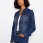 Stretch Denim Jacket by Charlie B in Indigo