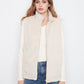 Reversible Faux Fur Vest by Charlie B in Pearl