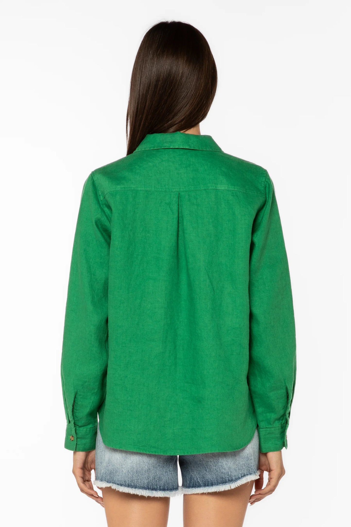 Carmine Top by Velvet Heart in Green Foliage