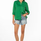 Carmine Top by Velvet Heart in Green Foliage