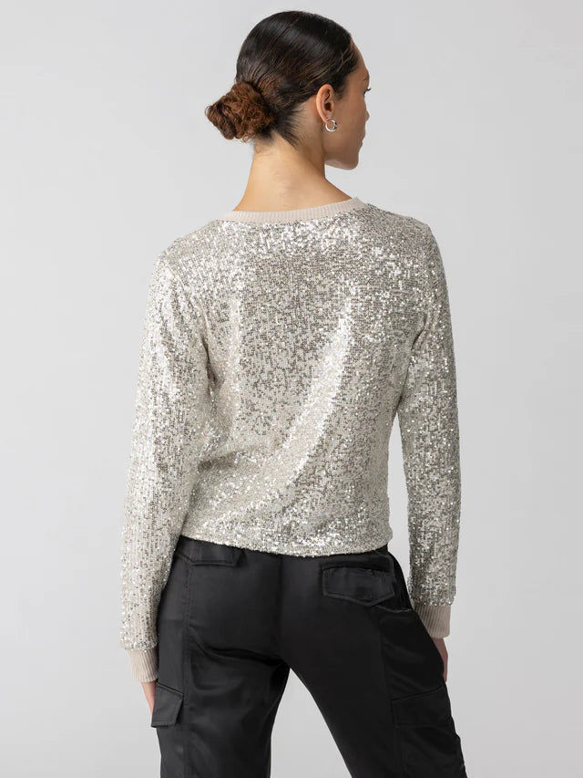 Sparkle Together Top by Sanctuary in Champagne