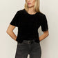 We Belong Together Velvet Top by Sanctuary in Black