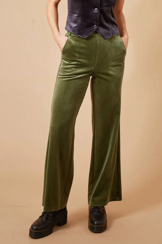 Clan Trouser by Traffic People in Green