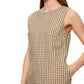 Way to be Gingham Shift Dress by Sanctuary in Timber/Collagen Gingham