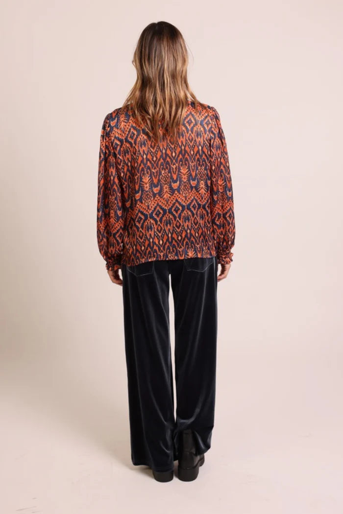 Truce Shirt by Traffic People in Rust