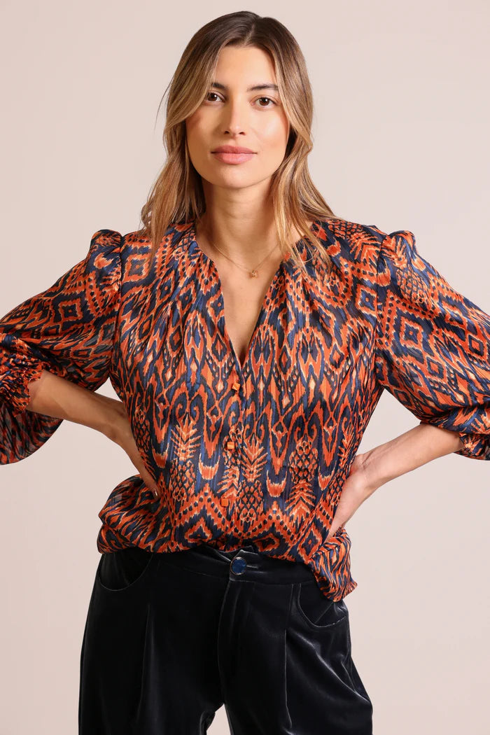 Truce Shirt by Traffic People in Rust