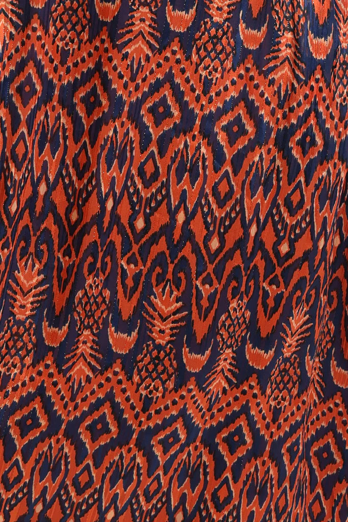 Millie Dress by Traffic People in Rust