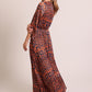 Millie Dress by Traffic People in Rust