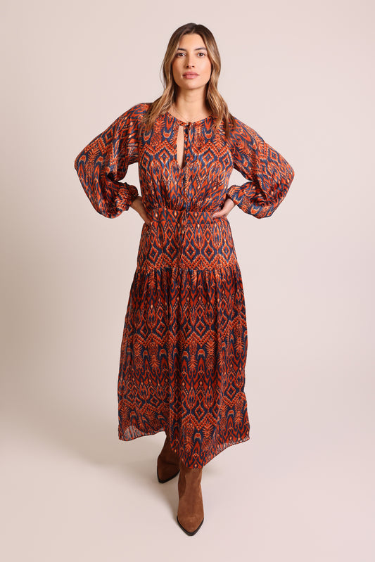 Blame Dress by Traffic People in Rust