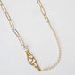 Swoon Chanel Necklace by Kalliope Jewelry in Creamrose Light Pearl
