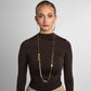 Swoon Chanel Necklace by Kalliope Jewelry in Creamrose Light Pearl