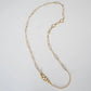 Swoon Chanel Necklace by Kalliope Jewelry in Creamrose Light Pearl
