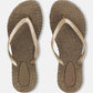 Cheerful Flip Flop by Ilse Jacobsen in Cub Brown