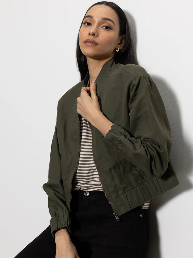 Linen Bomber by Sanctuary in Kalamata