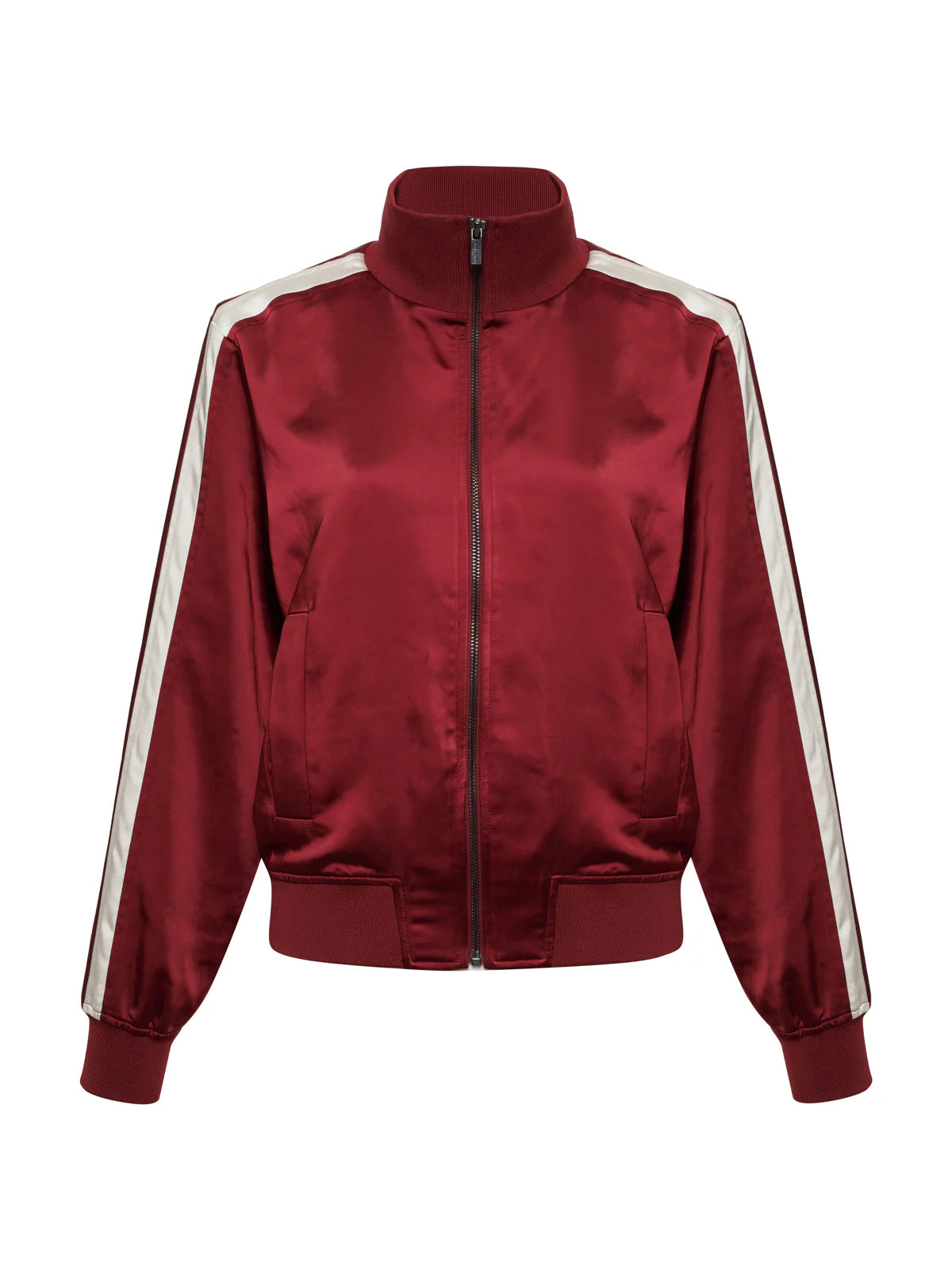 Satin track Jacket by Sanctuary in Crimson